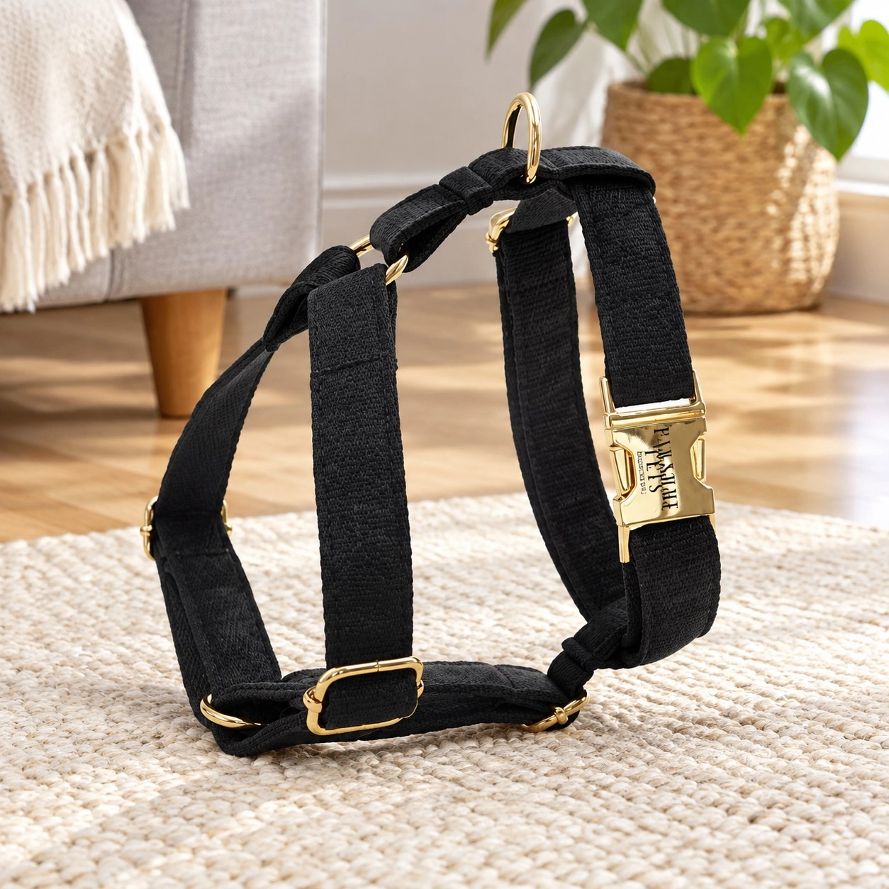 Pawsome Pets New York Harnais step-in - Noir — Colliers, laisses et harnais