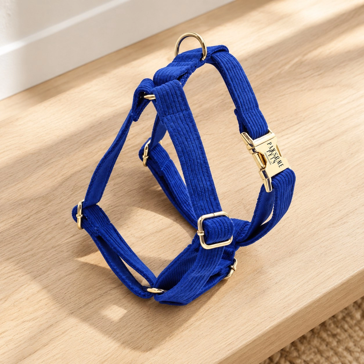 Pawsome Pets New York Harnais step-in - Bleu — Colliers, laisses et harnais