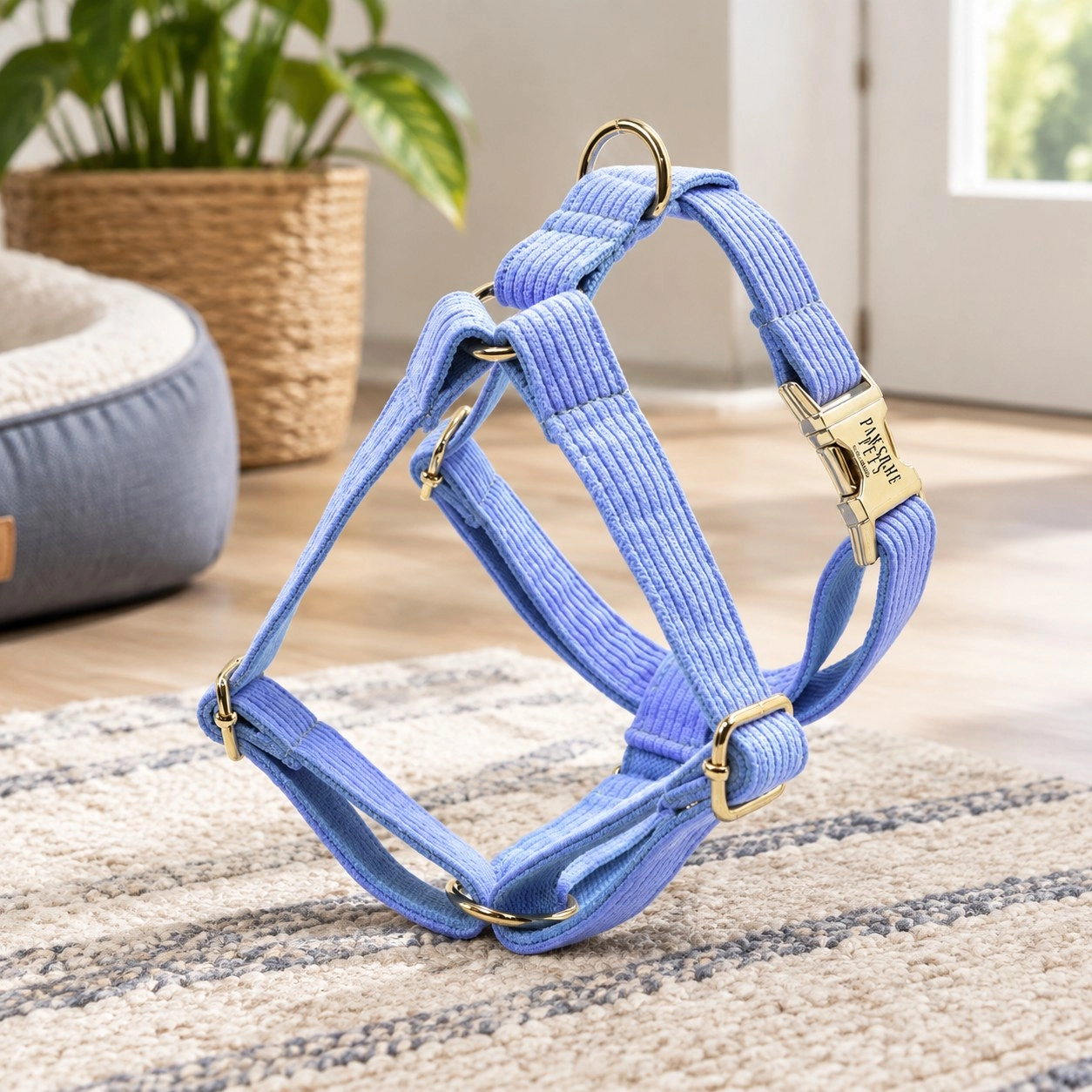 Step in harness - Ocean blue — Collars, leads and harnesses