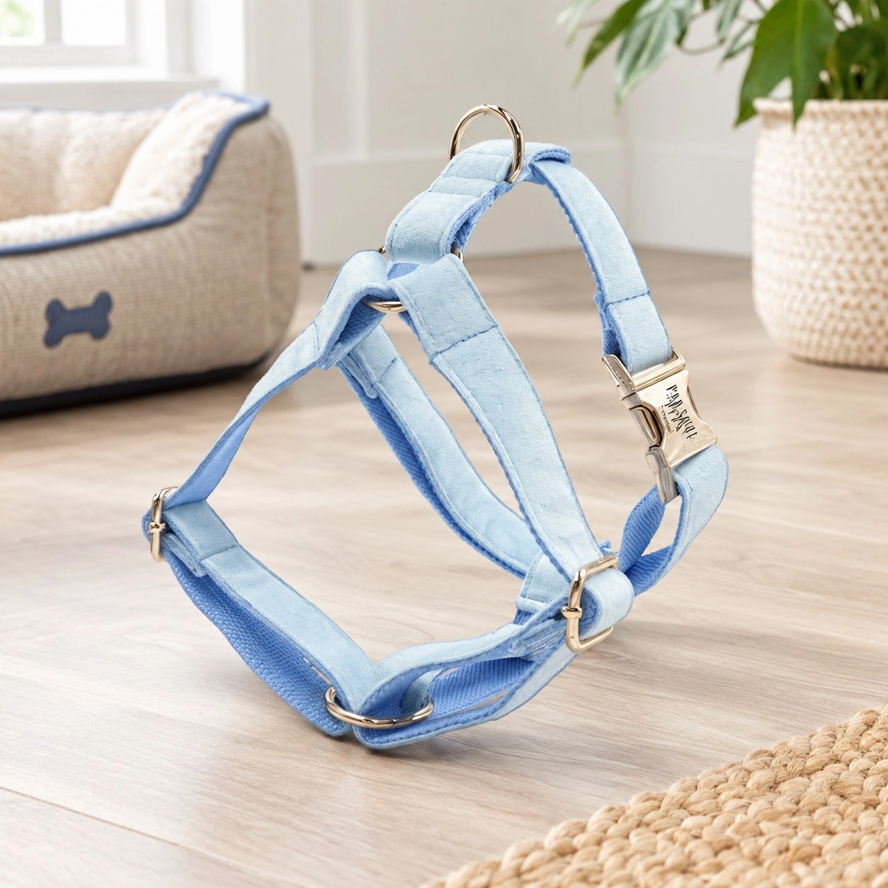 Step in harness - Sky blue — Collars, leads and harnesses