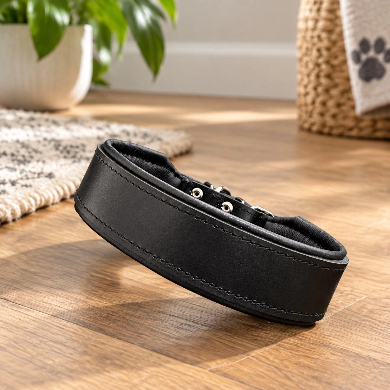 Bestia Collier pour chien « Stylish » de 2 pouces de large