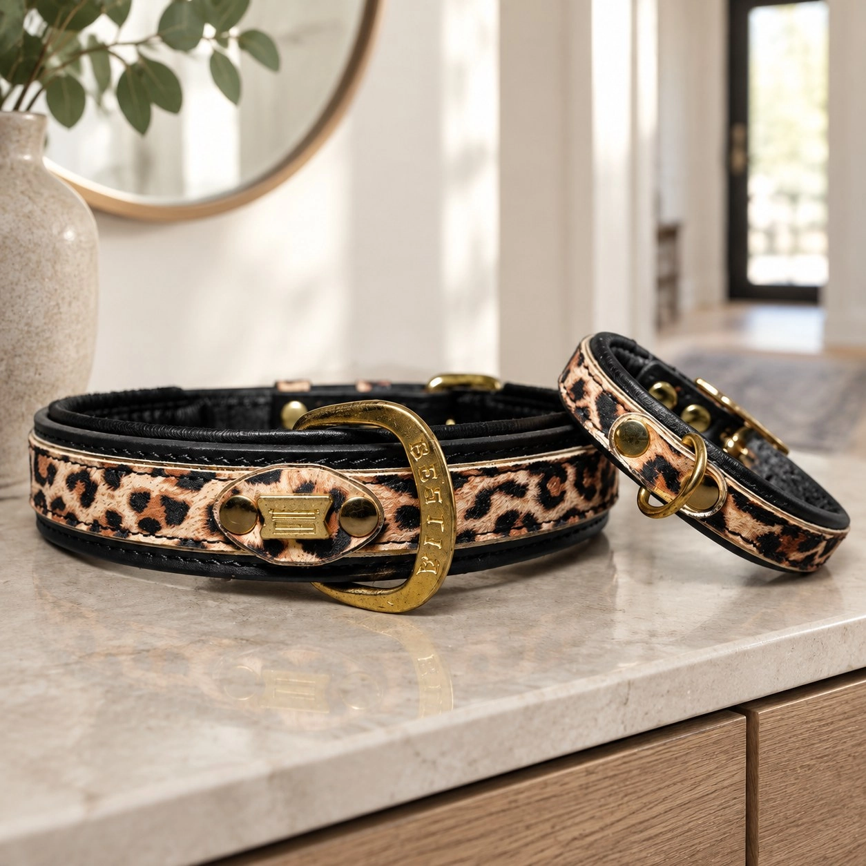 The Leopard Collar — Collars, leads and harnesses