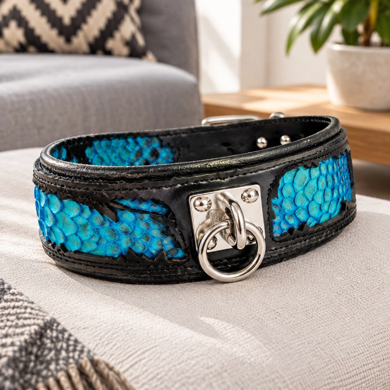The ''Morelia Python'' collar — Collars, leads and harnesses