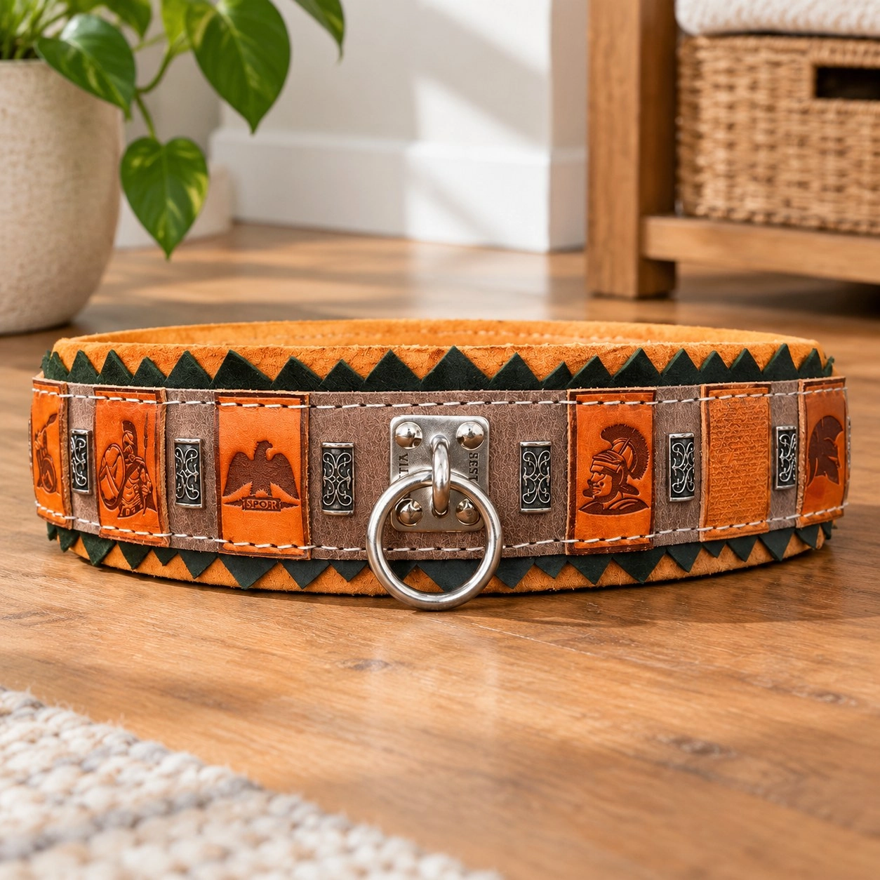 Bestia Le collier pour chien ''SPQR''