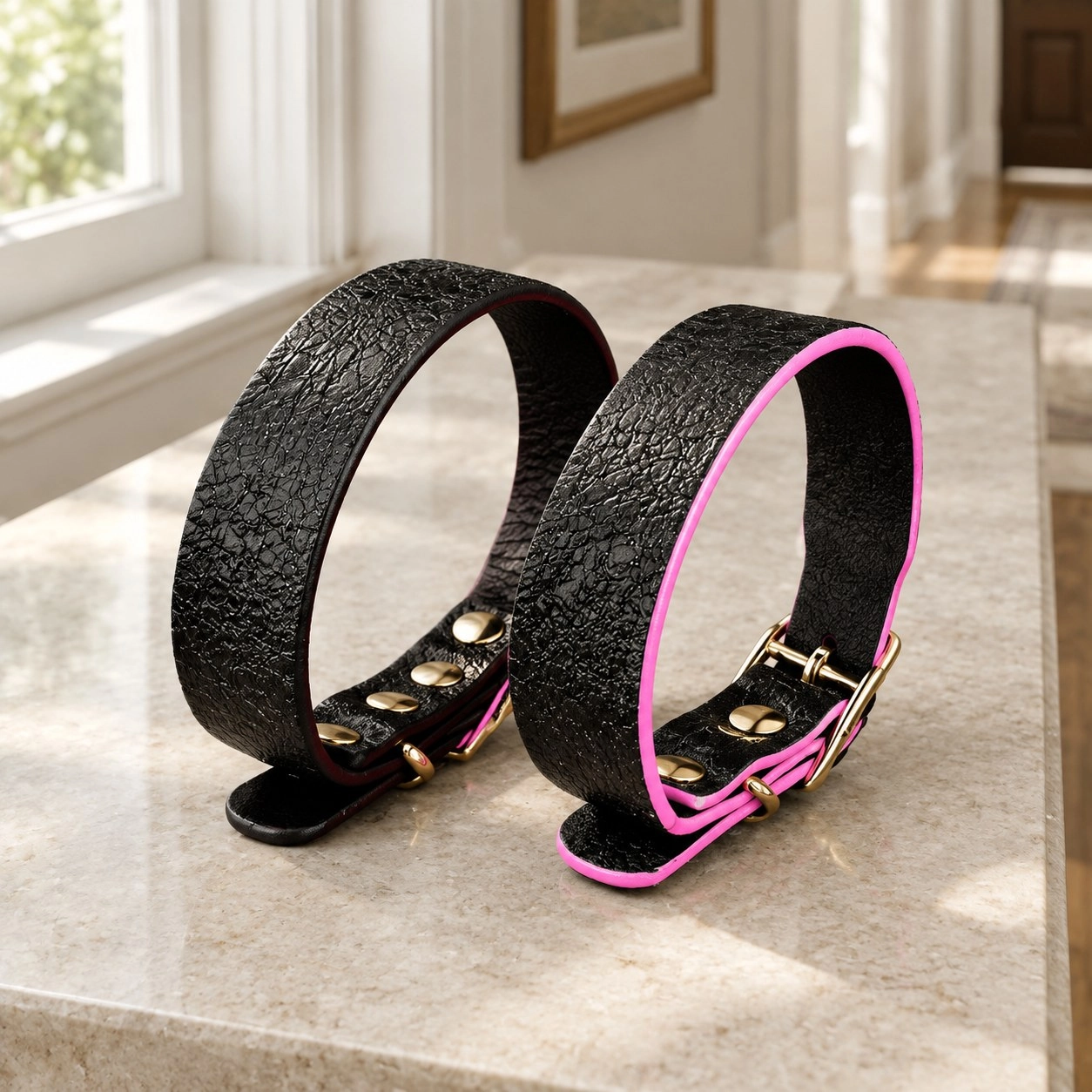 The ''Taurus'' puppy collar — Collars, leads and harnesses
