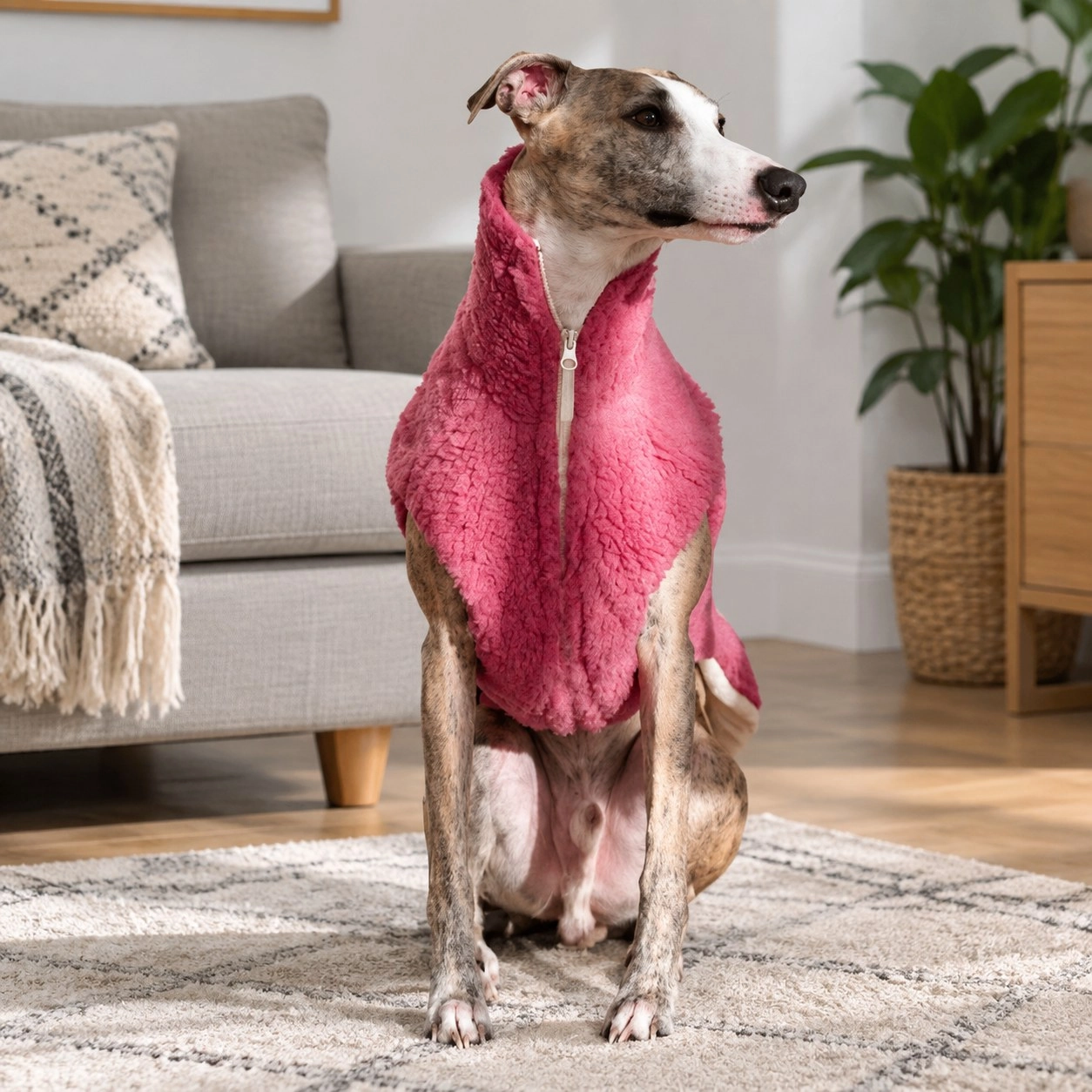 Mellow Pet Store Gilet en laine pour chien - Rose — Vêtements pour chiens